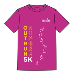 Outrun Hunger 5k Tshirt